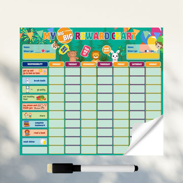 Animal Sticker Chart  for Kids