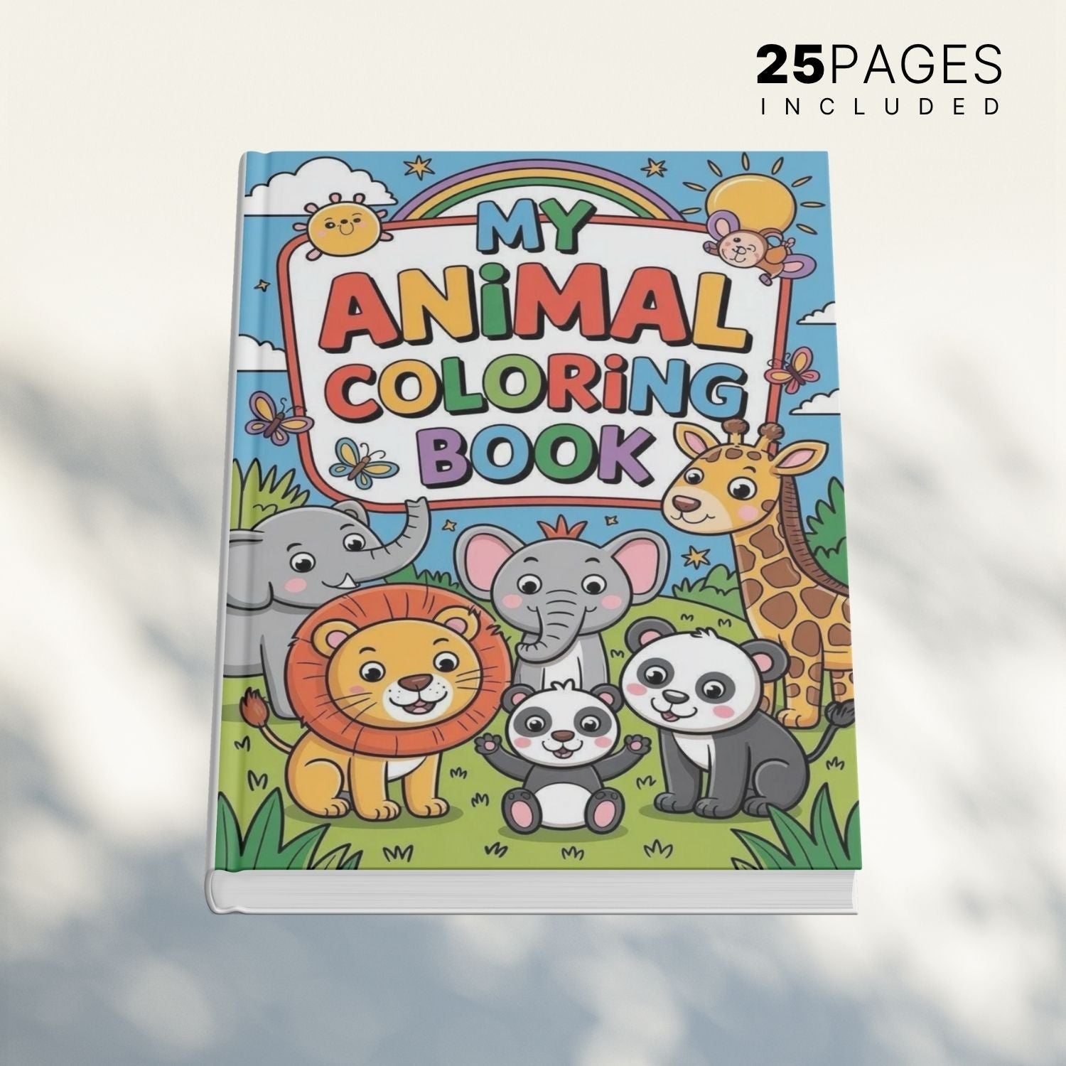 My Animal Coloring Book
