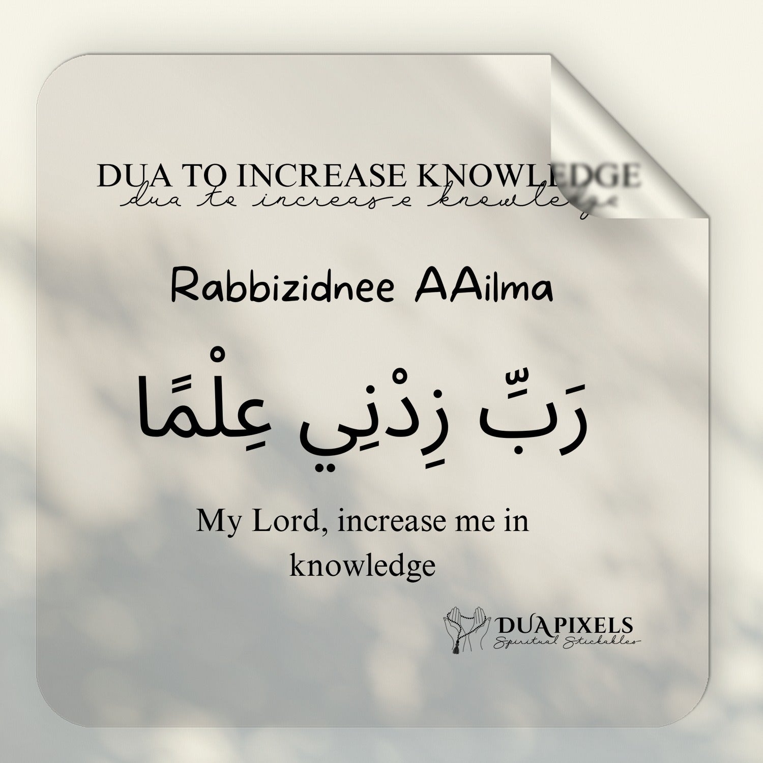 Daily Duas detail view 25