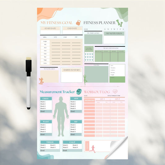 Fitness Planner Sticker