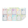 1 to 10 Counting Tracing Transparent Sticker | With Dry Erase Marker