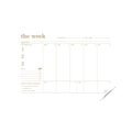 Reusable The Week Transparent Sticker Planner | With Dry Erase Marker
