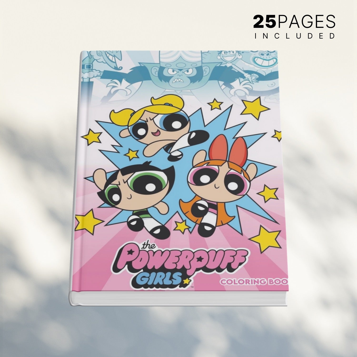 Power Puff Girls Coloring Book