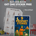 Buy 9 Prophet Stories Book - Get Salah Guide Sticker Free