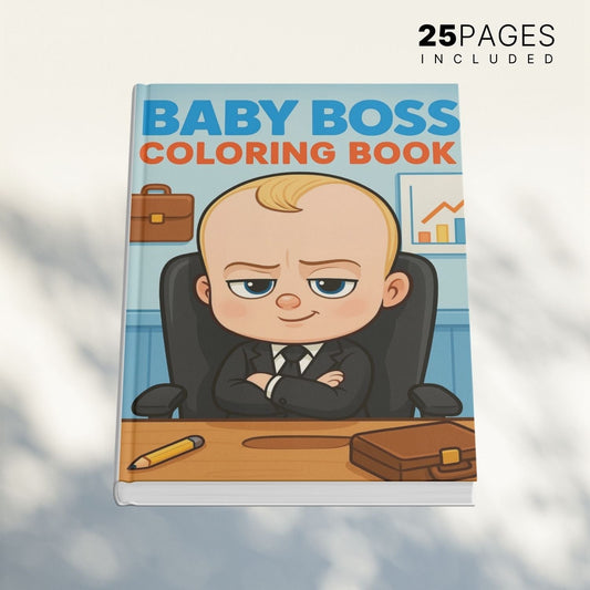 Baby Boss Coloring Book