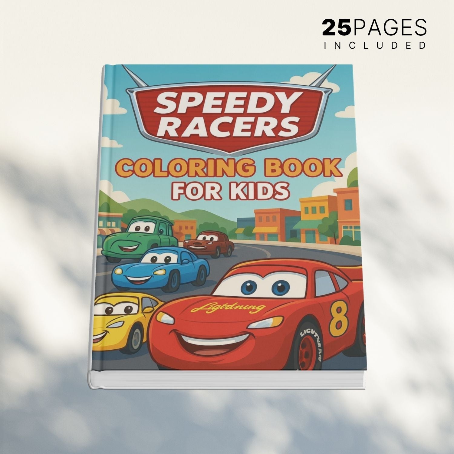 Lightening Mcqueen Coloring Book