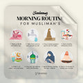 Morning Routine Sticker | Fajr Routine Wall Sticker
