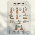 Namaz Step-by-Step Guide Sticker | Kids' Prayer Guide Decor