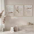 Sabr - Shukar - Muhabbat - Without Frame Only Photo